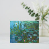 Carte Postale Les nymphéas de Claude Monet (Debout devant)