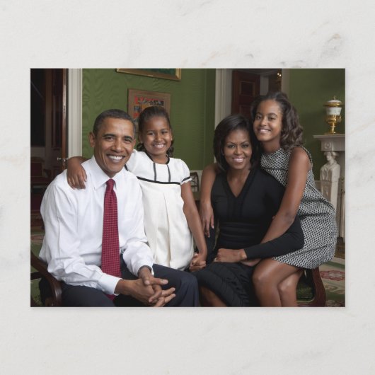 Carte Postale Les Obama (Devant)