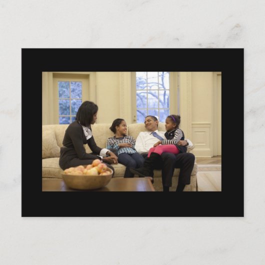 Carte Postale Les Obama (Devant)