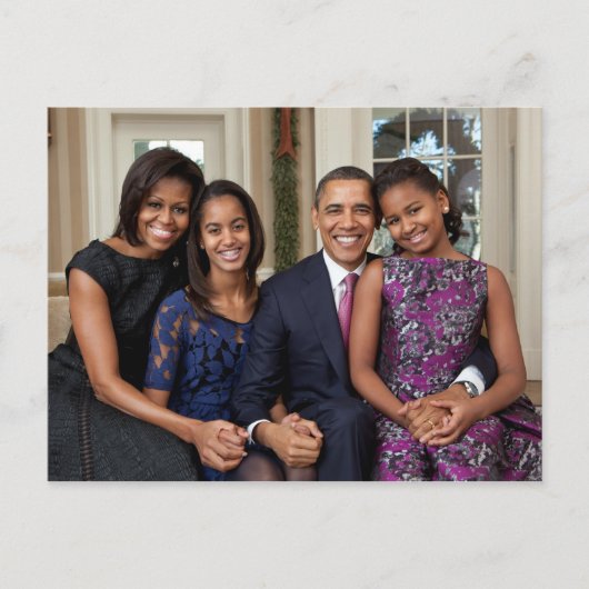 Carte Postale Les Obama (Devant)