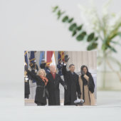 Carte Postale Les Obama ^ Les Bidens (Debout devant)