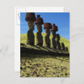 Carte Postale Les objets Rapa Nui, île de Pâques (Devant / Derrière)