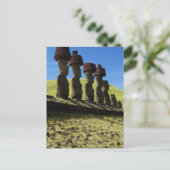 Carte Postale Les objets Rapa Nui, île de Pâques (Debout devant)
