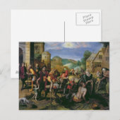 Carte Postale Les oeuvres de la miséricorde (Devant / Derrière)