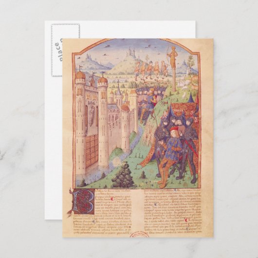 Carte Postale Les oeuvres de Virgile avec commentaire de Servius (Devant / Derrière)