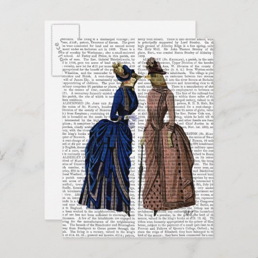 Carte Postale Les Oiseaux De Potins (Devant / Derrière)