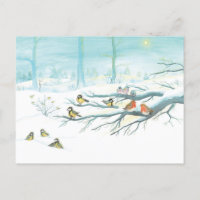 Les oiseaux forestiers en hiver