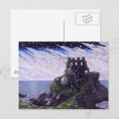 Carte Postale Les ombres du château (Devant / Derrière)