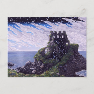 Carte Postale Les ombres du château