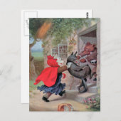 Carte Postale Les Ours De Roosevelt Jouent Petit Trou Rouge (Devant / Derrière)