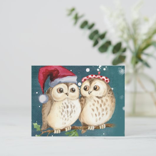Carte Postale Les Owls (Debout devant)