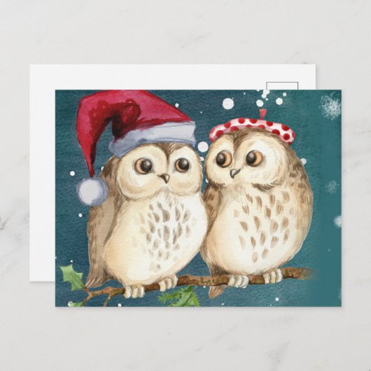 Carte Postale Les Owls (Devant / Derrière)