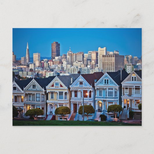 Carte Postale Les Painted Ladies & la ligne d'horizon | San Fran (Devant)