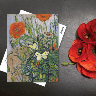 Carte Postale Les papillons Vincent van Gogh