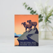 Carte Postale Les parcs nationaux (Debout devant)