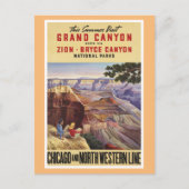 Carte Postale Les parcs nationaux du Grand Canyon (Devant)