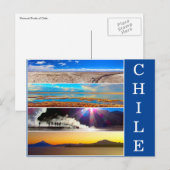 Carte Postale les parcs naturels du chili (Devant / Derrière)