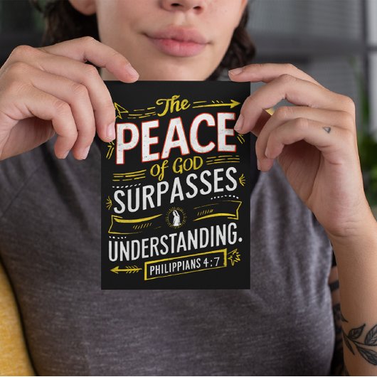 Carte Postale Les paroles divines sur Dieu surpassent la compréh