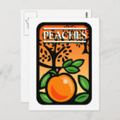 Carte Postale Les pêches (Devant / Derrière)