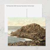 Carte Postale Les peignes de miel, Chaussée géante, Antrim de co (Devant / Derrière)