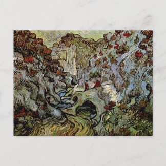 Carte Postale Les Peiroulets Ravine, Vincent van Gogh