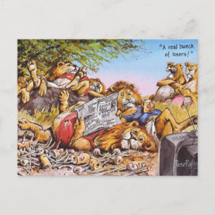 Carte Postale Les perdants !