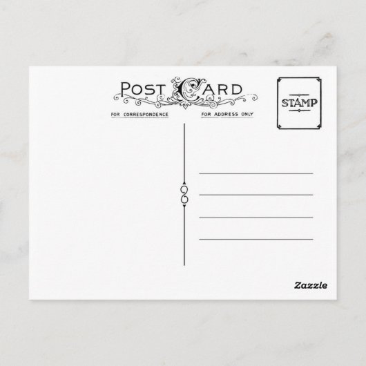 Carte Postale Les pétards chinois (Dos)