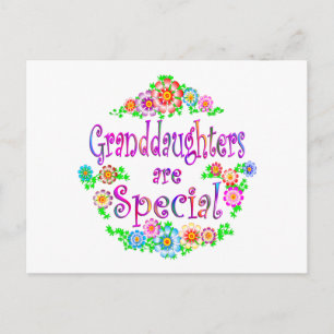 Carte Postale LES PETITES-FILLES sont spéciales