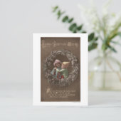 Carte Postale Les petits enfants qui s'embrassent (Debout devant)