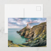 Carte Postale Les phares | Baily Lighthouse Dublin, Irlande (Devant / Derrière)