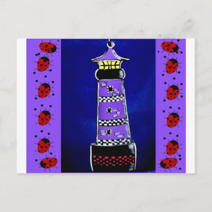 Carte Postale Les phares de Ladybug