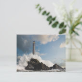 Carte Postale Les phares | Phare Avec Vagues De Crise (Debout devant)