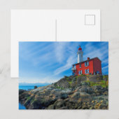 Carte Postale Les phares | Victoria Harbour Vancouver Island (Devant / Derrière)