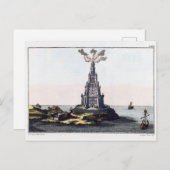 Carte Postale Les Pharos d'Alexandrie (Devant / Derrière)