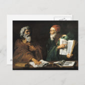 Carte Postale Les philosophes (Devant / Derrière)