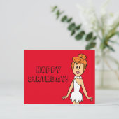 Carte Postale Les Pierrafeu | Wilma Flintstone (Debout devant)