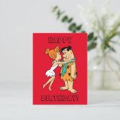 Carte Postale Les Pierrafeu | Wilma Kissing Fred (Debout devant)