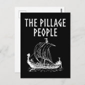 Carte Postale Les pillards (Devant / Derrière)