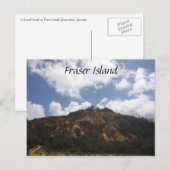 Carte Postale les pinacles de l'île fraser (Devant / Derrière)