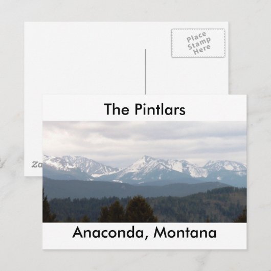 Carte Postale Les Pintlars (Devant / Derrière)