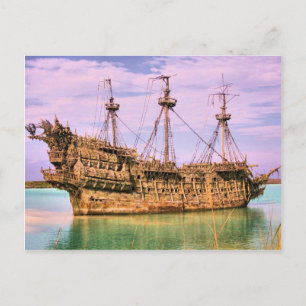 Carte Postale Les pirates de cay de Castaway des Caraïbes