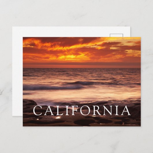 Carte Postale Les Piscines De La Jolla Tide (Devant / Derrière)