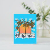 Carte Postale Les plages des Bahamas (Debout devant)
