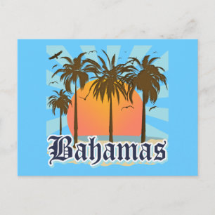 Carte Postale Les plages des Bahamas