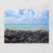 Carte Postale Les plages d'Honolulu (Devant)