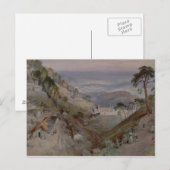 Carte Postale Les Plaines, Église Landour, Mussoorie, 1884 (Devant / Derrière)