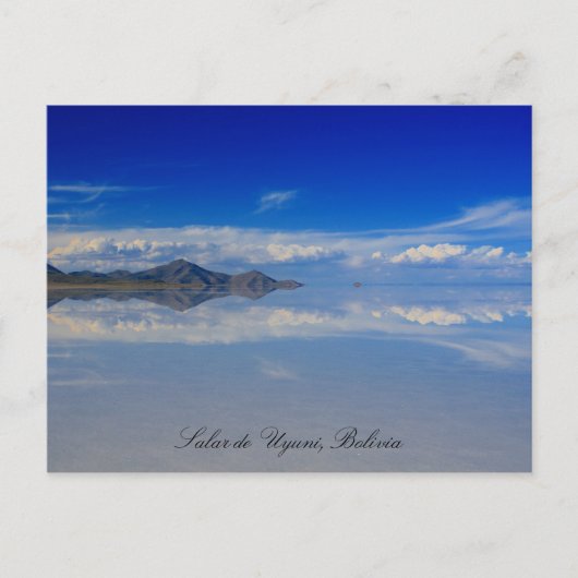 Carte Postale les plaines salées d'uyuni (Devant)