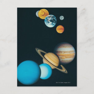 Carte Postale Les planètes