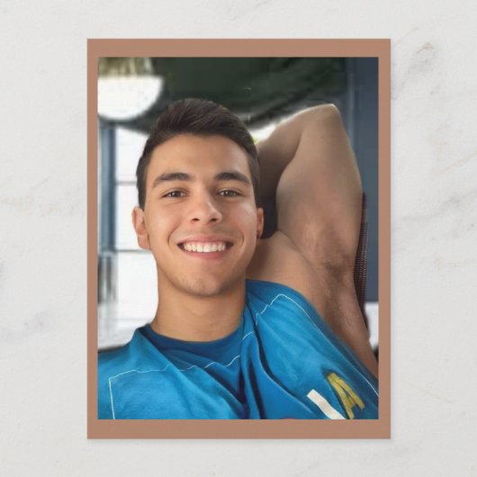 Carte Postale Les plus beaux mecs de la planète ! L'heure de l'é (Devant)