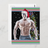 Carte Postale Les plus beaux mecs de la planète ! L'heure de l'é (Devant / Derrière)